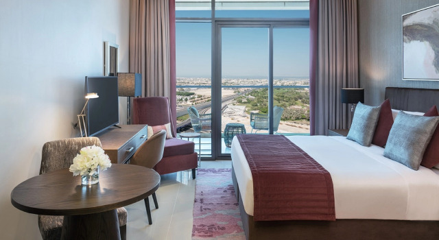 Студия с видом на город DAMAC Maison Aykon City Dubai