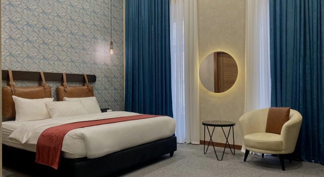 Двухместный номер Luxury с балконом Отель TownHouse Tbilisi