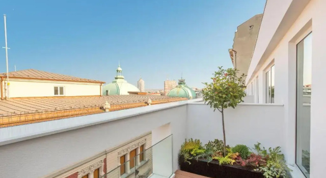 Двухместный номер Executive с видом на город Boutique Hotel Museum Belgrade