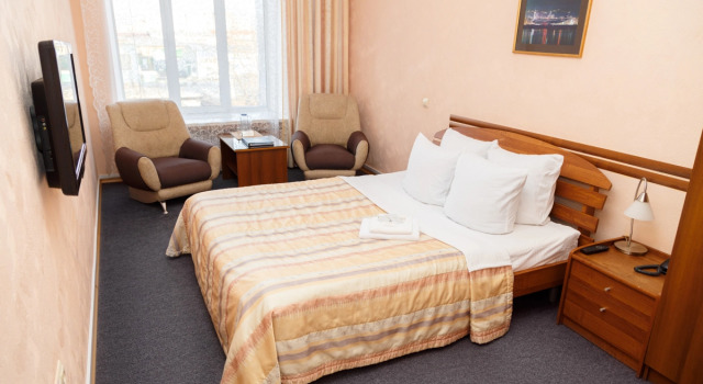 Двухместный номер Universal Standard c 1 комнатой с видом на город Alioth Hotel