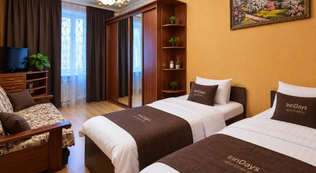InnDays Podolskih Kursantov 6 Apartments, Book Lejlighed Hoteller i Moskva oblast med parkering, Parkering