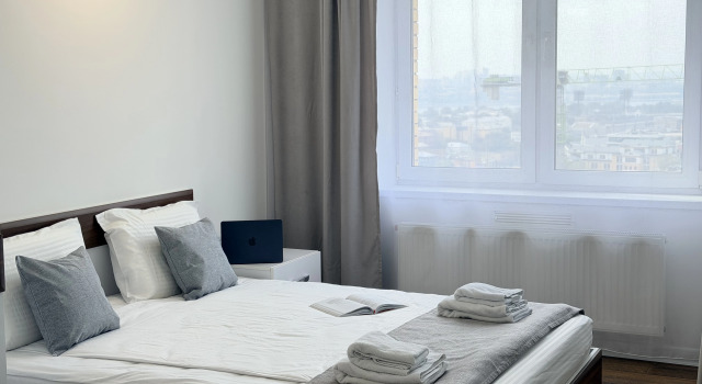 V Tsentre S Vidom Na Gorod Flat, Prenota Appartamento Hotel a Irkutsk Region con parcheggio, Parcheggio