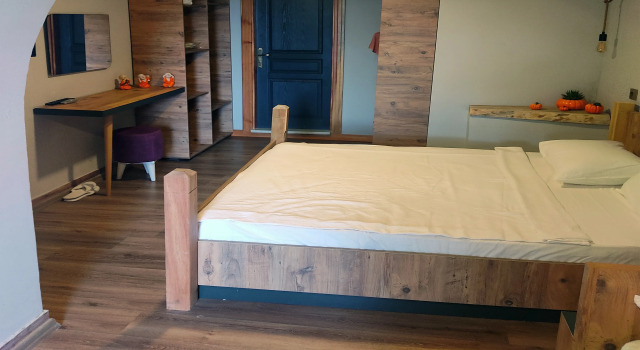 Трёхместный номер Standard с балконом и с красивым видом из окна Alanya Castle Apartment