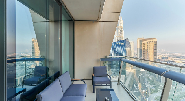 Апартаменты Premium Апартаменты Bnbme Burj Vista Tower 1, 3 BDR Maids