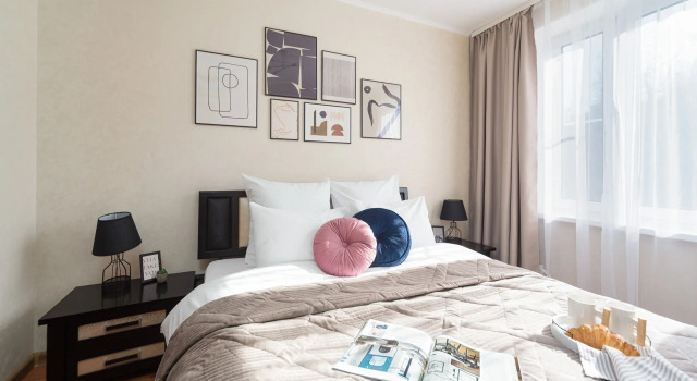 Dvuhkomnatnaya Domio (Domio) s Izolirovannymi Komnatami v Zyablikov Flat, Rezerwuj Apartament Moskwa Rosja