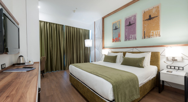 Люкс угловой ISG Sabiha Gökçen Airport Hotel