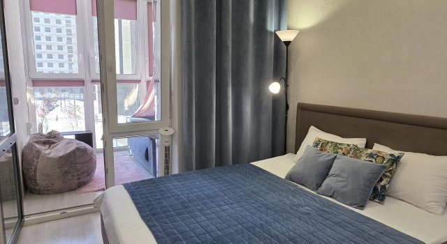 Uyutnaya Studiya V Zhilom Komplekse Semyya S Kontsept-Parkom Flat, Boek Appartement Oktyabrsky Administrative District Irkoetsk