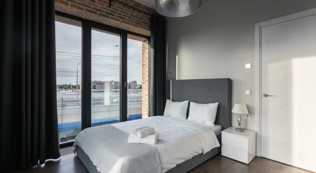 Апартаменты Апартаменты 2ROOMS NEVA VIEW APART in DOCKLANDS