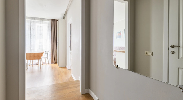 Апартаменты с видом на город Rental SPb Apartaments Kremenchugskaya 9
