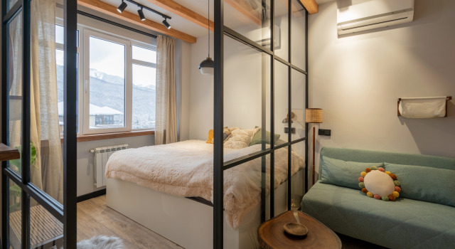 Апартаменты Smart Aparts Chalet, Забронировать Шале Виллы Красной Поляны, Вилла