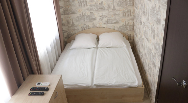 Camera Comfort con vista Hostel Arbat 42