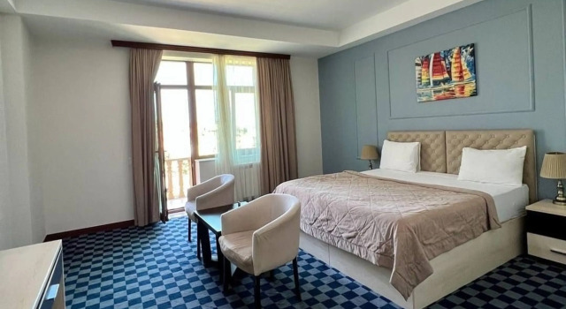 Двухместный номер Deluxe с балконом и с видом на море Sea Pearl Hotel Baku