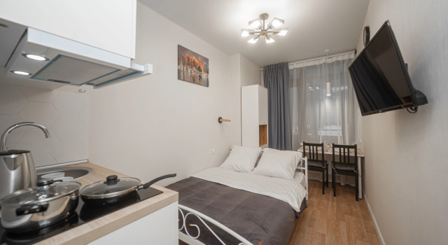 Studiya V Zhk Savelovskiy Siti 2-1 Flat, Book Apartment Cheap Hotels in Moscow, near Dmitrovskaya