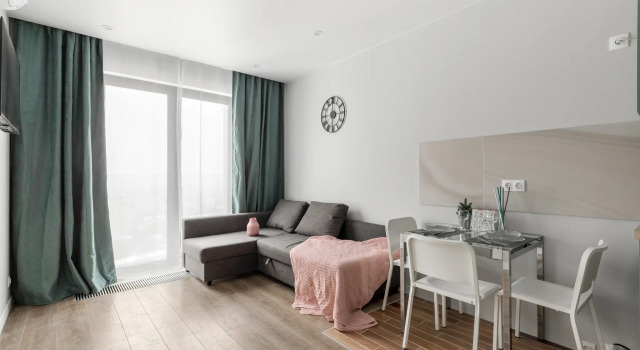 Na ulice Okskaya 7A/2 Apartments, Reserva ahora Apartamento Ryazansky , cerca de Kuszminki