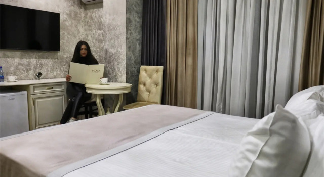 Двухместный номер Улучшенный с балконом Spa-hotel PALAZZO