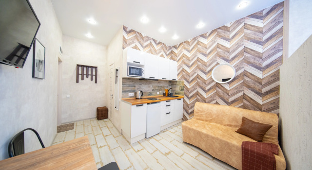 Апартаменты Студия 10 минут от моря пешком, Забронировать Апартаменты/квартира Отели Сириуса с парковкой, Парковка