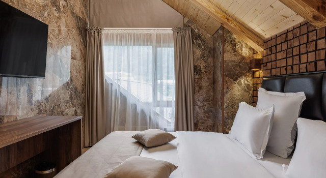 Двухместные апартаменты с видом на горы Stellar Collection Chalet Krasnaya Polyana
