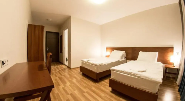 Трёхместный номер Standard с балконом и с видом на горы Hotel Deka Gudauri