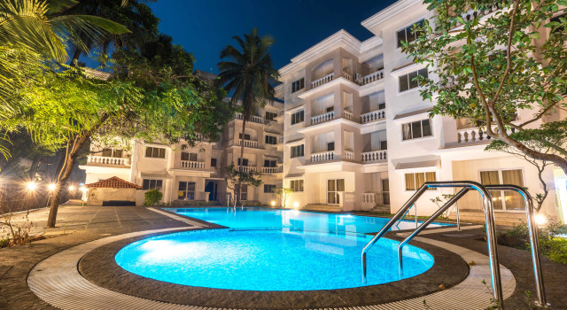 Апартаменты Deluxe с 2 комнатами с балконом Апартаменты Paloma de Goa