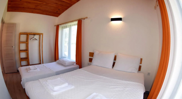 Семейный номер Standard с балконом и с красивым видом из окна Бутик-отель Begonvillage Tatil Evleri