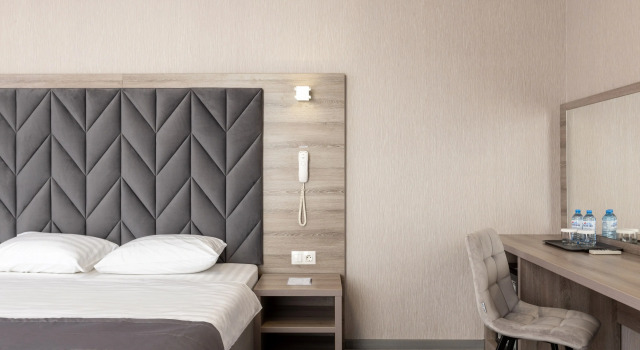 Двухместный номер Deluxe с видом на город Отель Параллель Parallel Congress by Stellar Hotels
