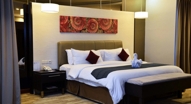 Двухместный люкс Aston с балконом Aston Pontianak Hotel and Convention Center