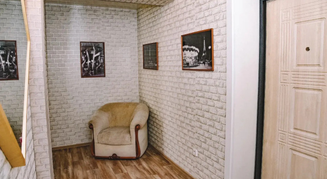 Номер Standard с балконом и с красивым видом из окна Однокомнатные RusDom Apartments возле спорткомплекса Зима-Лето