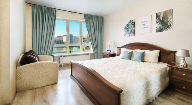 Rybnaya Derevnya Vid Na Reku Mezhdu Dvukh Mostov Apartments, Book Apartment Kaliningrad Kaliningrad Region