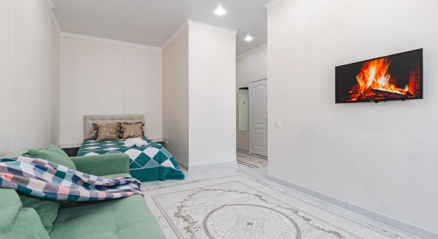 Ryadom S Aeroportom i Ekspо Flat, Rezerwuj Apartament Astana Kazachstan