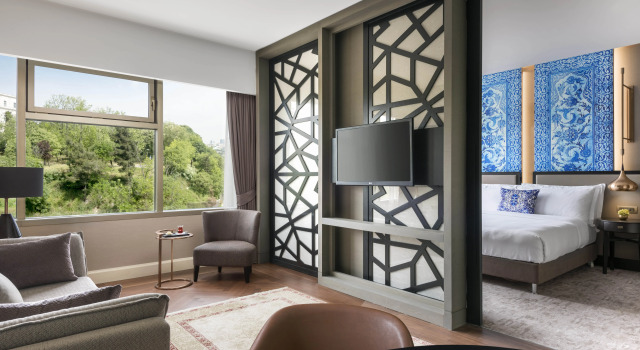Люкс с видом на парк The Ritz-Carlton, Istanbul at the Bosphorus