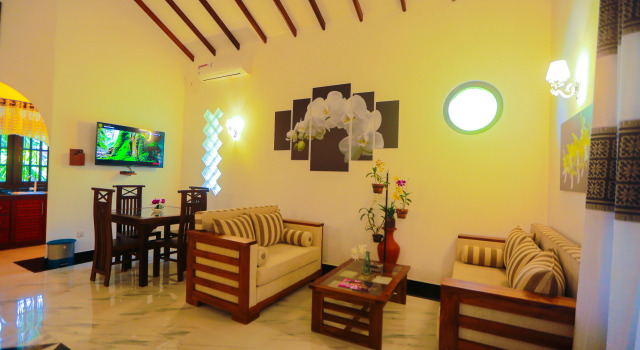 Вилла c 1 комнатой с балконом и с красивым видом из окна SRI LANKAN VILLA