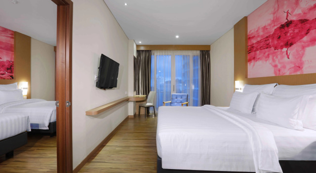 Двухместный номер Deluxe Favehotel Nagoya - Batam