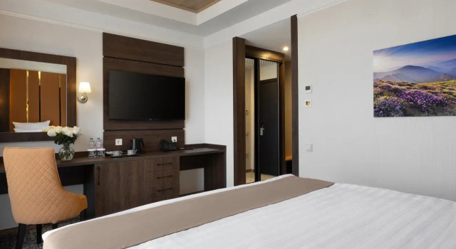 Двухместный номер Standard с видом на внутренний двор Отель Montchalet Spa by Stellar Hotels, Krasnaya Polyana