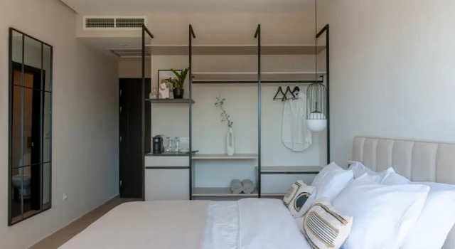 Suite doppia con balcone e con vista Soho Suites