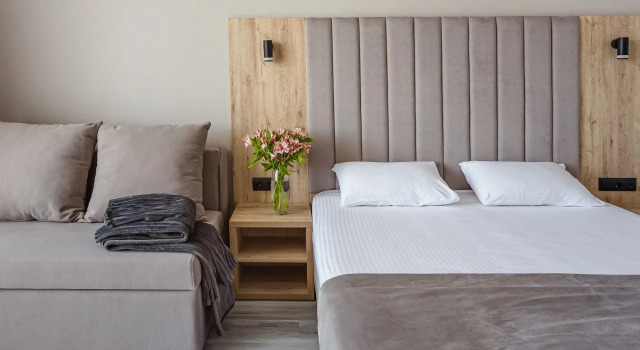 Двухместный номер Comfort с балконом Отель Арт