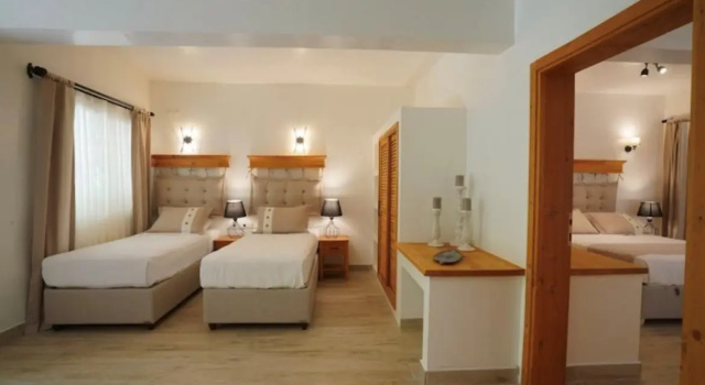 Family Suite with balcony and with view Datça Dirik Surf Beach Hotel