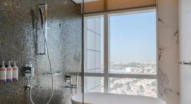 Двухместный номер Premium с видом на город Private Apartment in JVT Comfort for 4 Guests