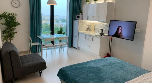 VTB Arena Park 1 Apartments, Rezerwuj Apartament Hotele w SAO Area z parkingiem, Parking