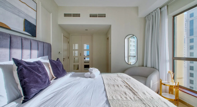 Апартаменты Cozy 1BR with great view, Забронировать Апартаменты/квартира Дубай Эмират Дубай, рядом с Дубайский аквариум