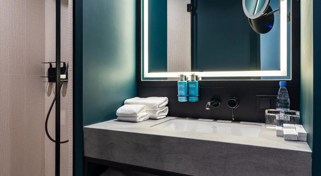 Двухместные апартаменты c 1 комнатой Novotel Living Алматы Жетысу