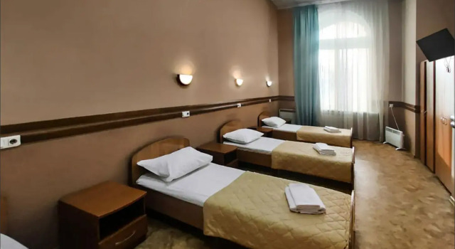 Четырёхместный номер Economy с видом на город Отель Smart Hotel Иркутск