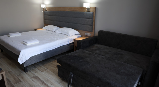 Двухместный номер Comfort Мансарда с красивым видом из окна Отель Gracesea