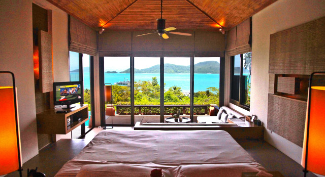 Люкс Семейный с 2 комнатами с видом на океан Sri Panwa Phuket Luxury Pool Villa Hotel