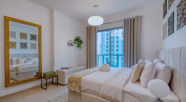 Люкс c 1 комнатой с балконом и с видом на город Апарт-отель GLOBALSTAY The Residences Tower 1