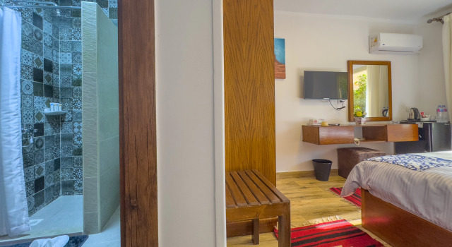 Трёхместный номер Deluxe с красивым видом из окна Отель Royal Crown Hotel Giza Pyramids View