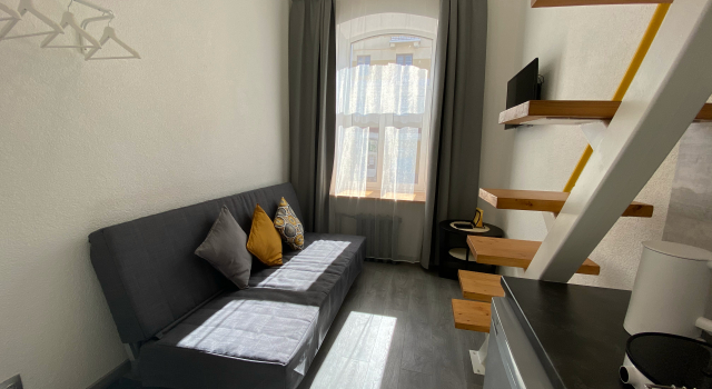 Dvukhurovnevye Apartments, Buchen Sie Ferienwohnung Hrodna Hrodsenskaja Woblasz