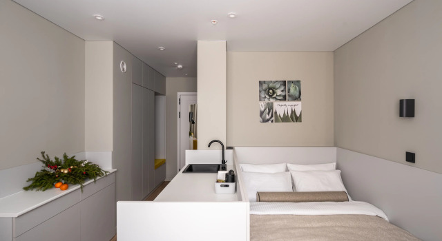 Dva Goroda - Salyut Apartments, Rezervovat Apartmán Hotely v ZAO Area s parkováním, Parkování