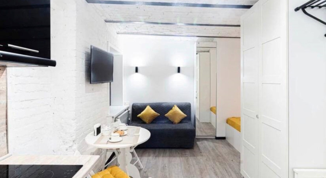 Svetlaya Studiya Na Nevskom Apartments, Rezervovat Apartmán Petrohrad Rusko