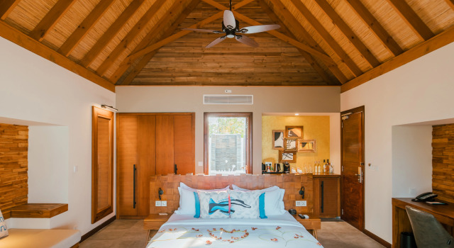Двухместная вилла Beach Sunrise Fushifaru Maldives