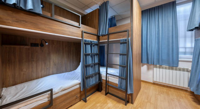 Кровать в общем номере Хостел Tropica Inn